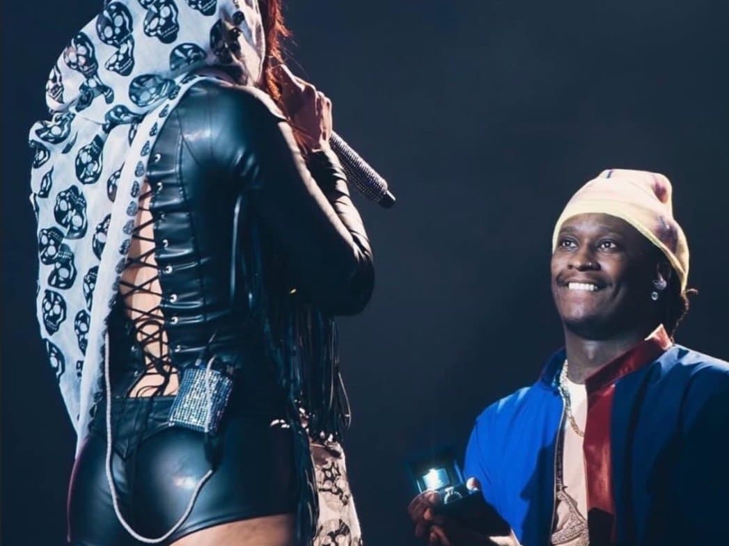 Young Thug Proposes to Mariah The Scientist During Hometown Show in Atlanta